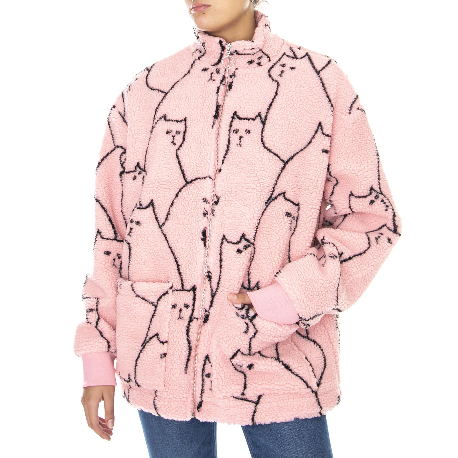  LOW40069PET-PINK/BLACK  LAZY OAF 