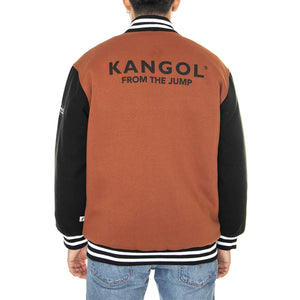 Bomber College Mahogany - Giacca Estiva Uomo Nera / Multi KAF22UBMJ104-132  KANGOL 