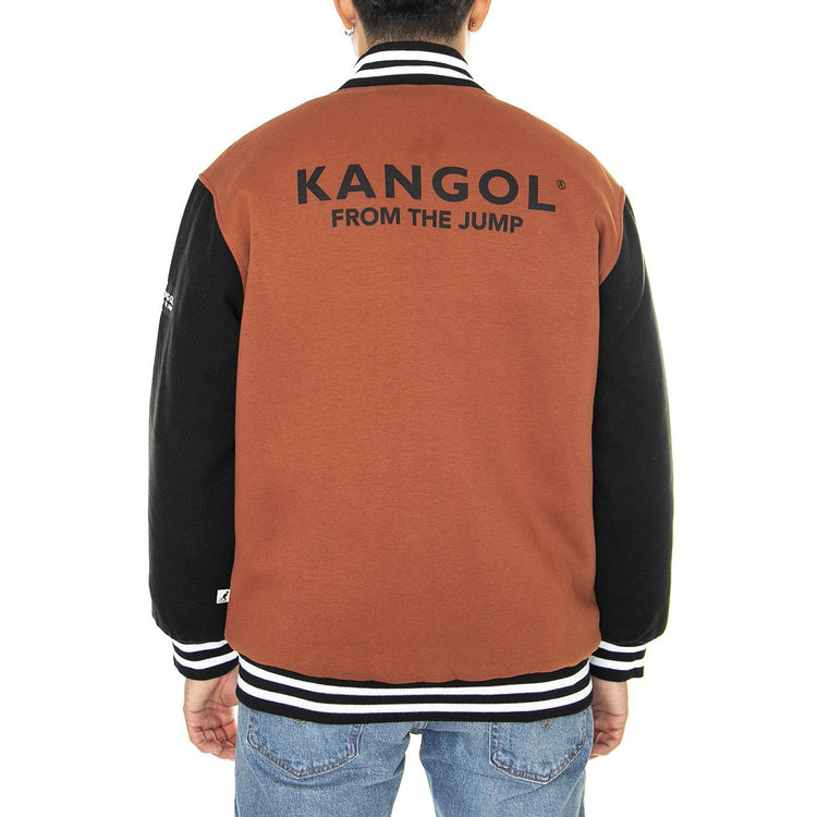 Bomber College Mahogany - Giacca Estiva Uomo Nera / Multi KAF22UBMJ104-132  KANGOL 