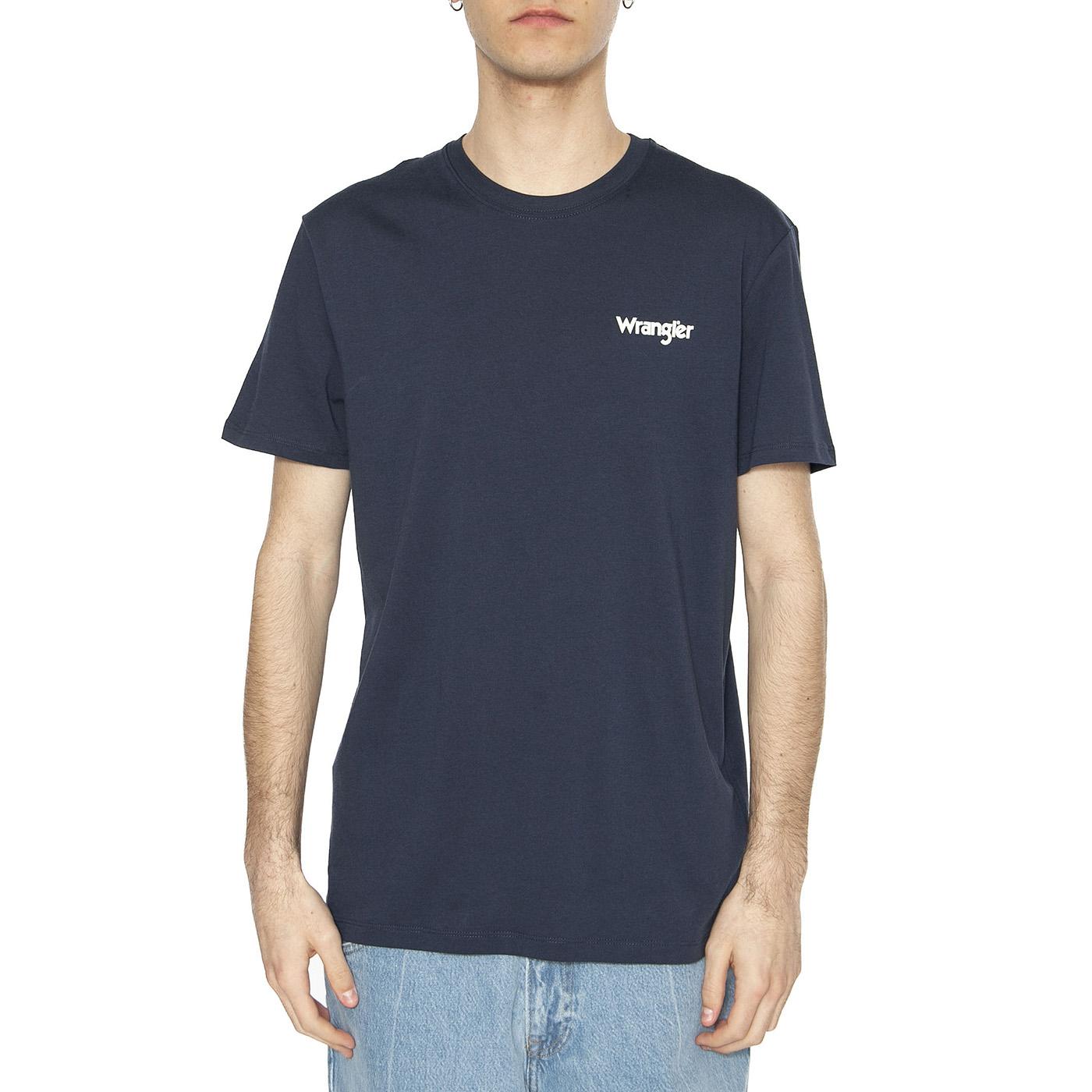 2-Pack Sign Off Tee White / Blue - Set Composto da Maglietta Girocollo Uomo Bianca + Maglietta Girocollo Uomo Blu 112321593  WRANGLER 