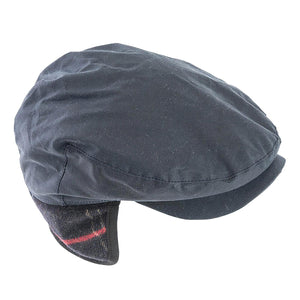 Cheviot Wax Flat Cap Navy - Cappello Blu MHA0294-NY91-FW23  BARBOUR 