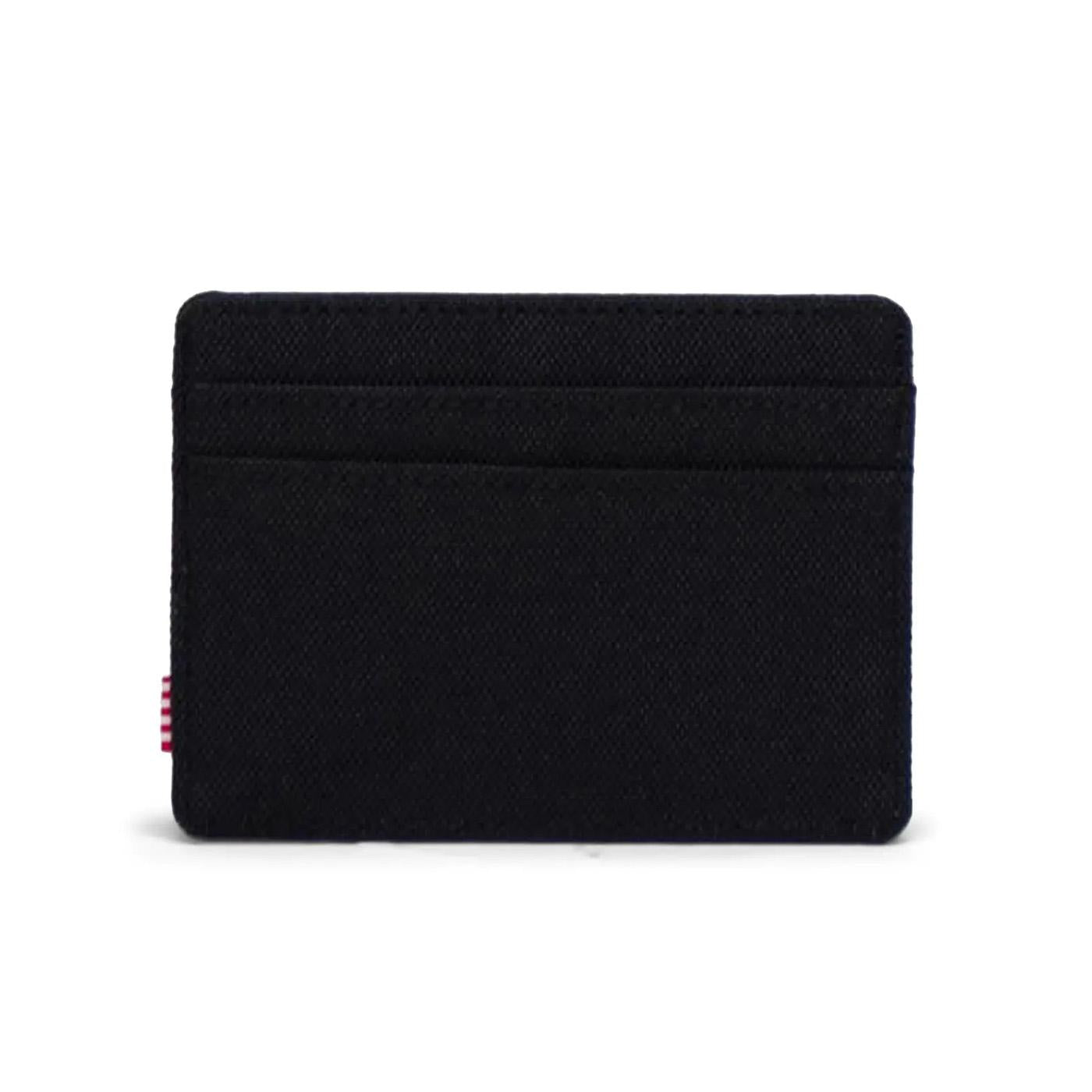 CHARLIE CARDHOLDER BLACK TONAL - Portafogli Nero 30065 05881 HERSCHEL 
