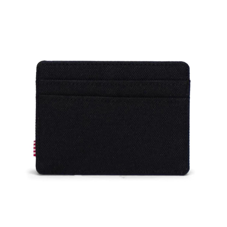 CHARLIE CARDHOLDER BLACK TONAL - Portafogli Nero 30065 05881 HERSCHEL 