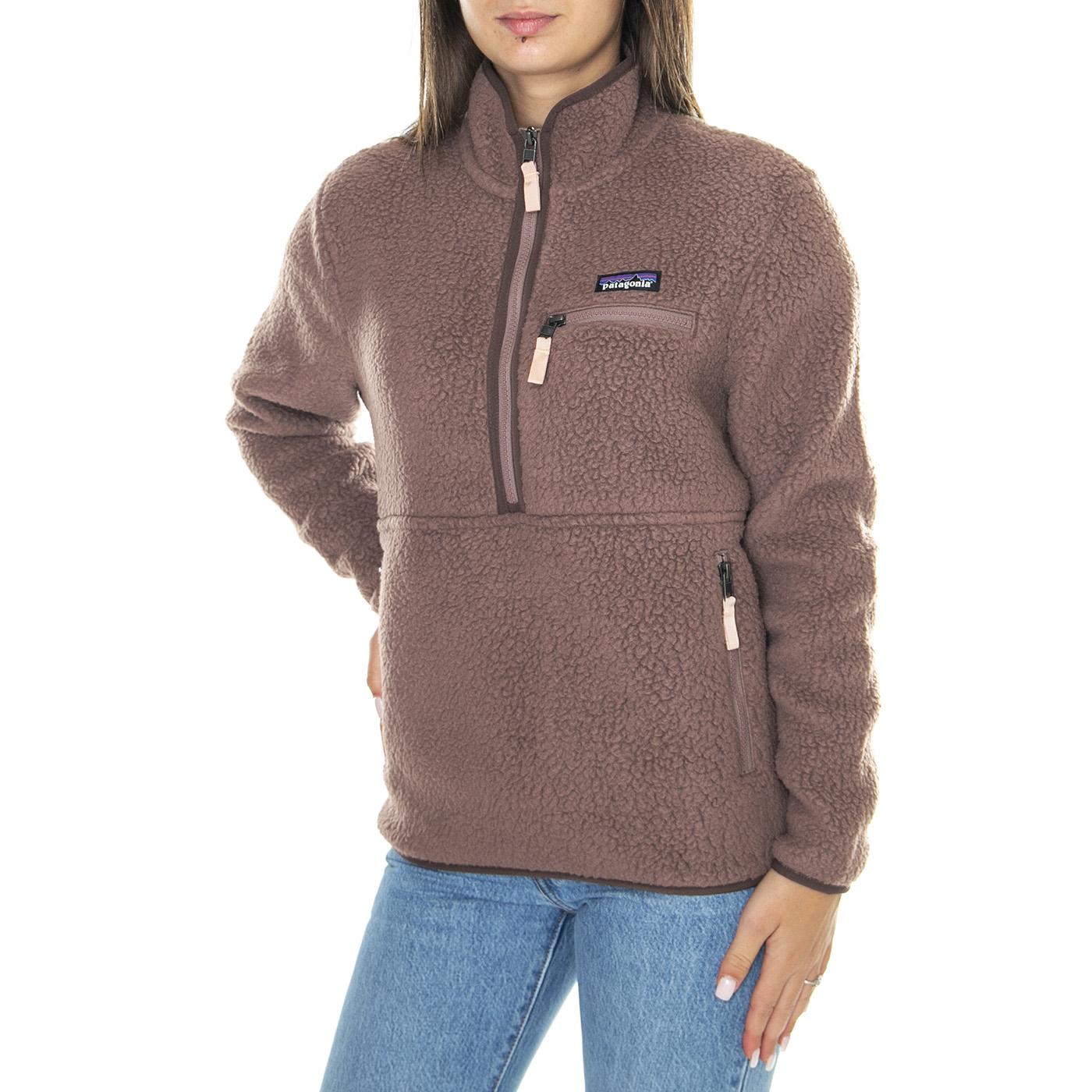 W's Retro Pile Marsupial Dusky Brown - Felpa Donna Marrone 22835-DUBN  PATAGONIA 