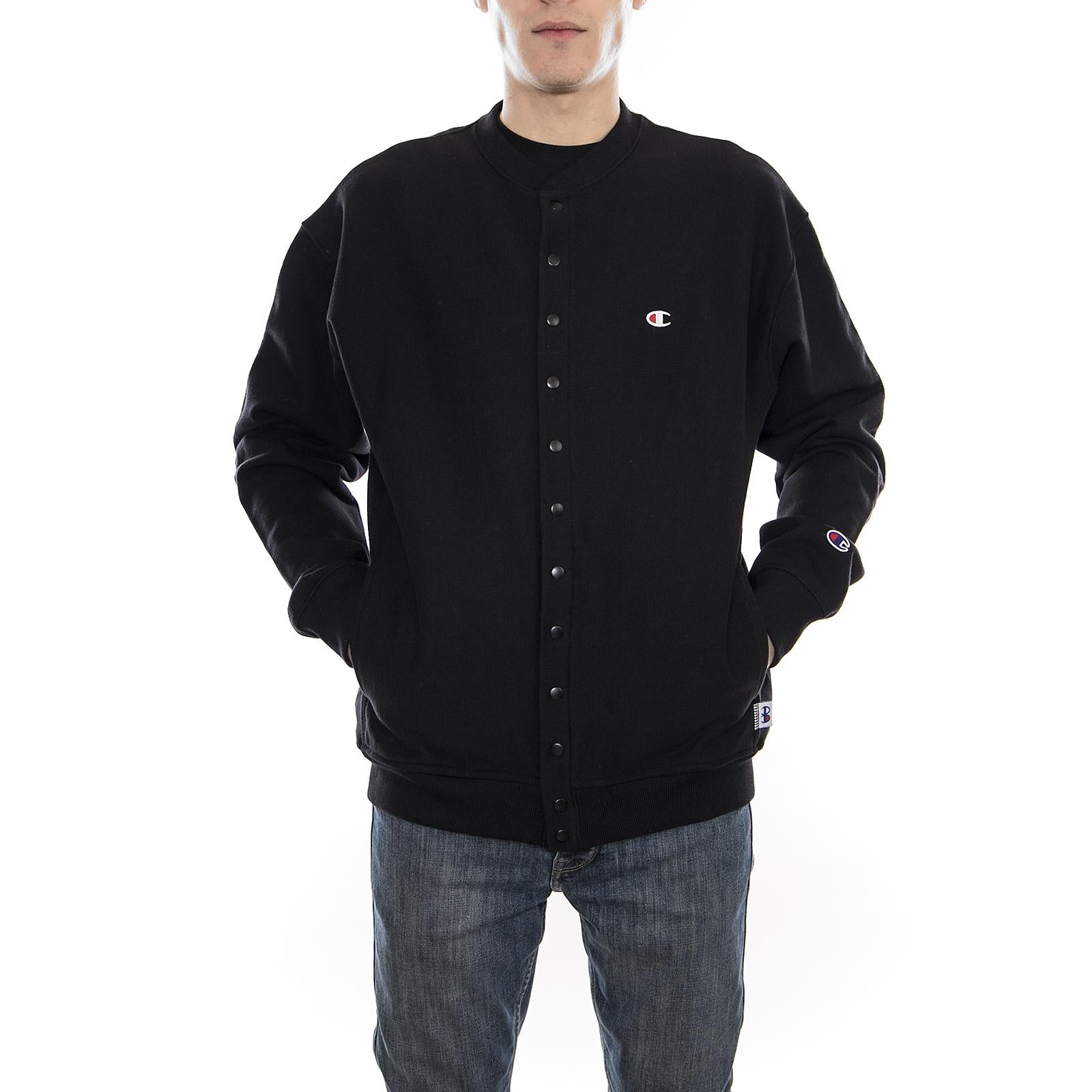 CARDIGAN SWEATSHIRT NAVY 211619-S18 NVY  CHAMPION 