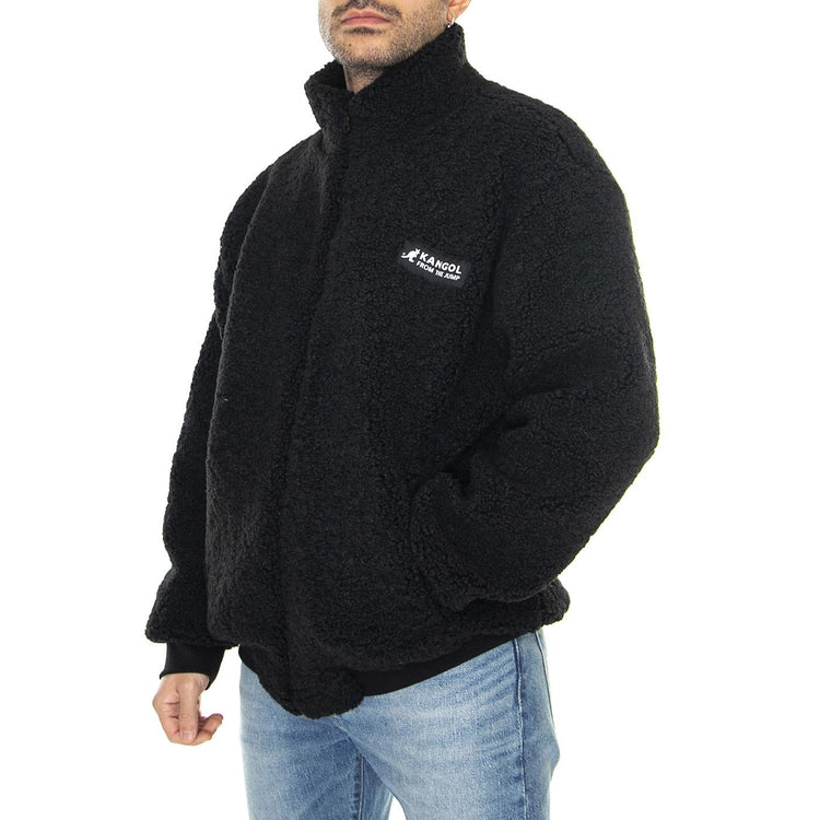 Teddy Black - Giacca Estiva Uomo Nera KAF22UTDZ107-99  KANGOL 