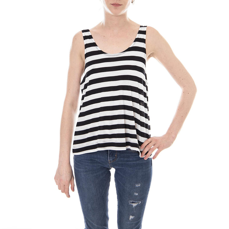 Zora Singlet Black Stripe 1631137-144  DR. DENIM 
