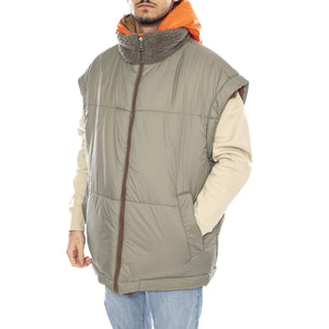 Kristian Conv Puffer Coat -- Giacca Uomo Pecan/Moss Green Reversibile con Cappuccio UGC1158696-PSG . UGG 
