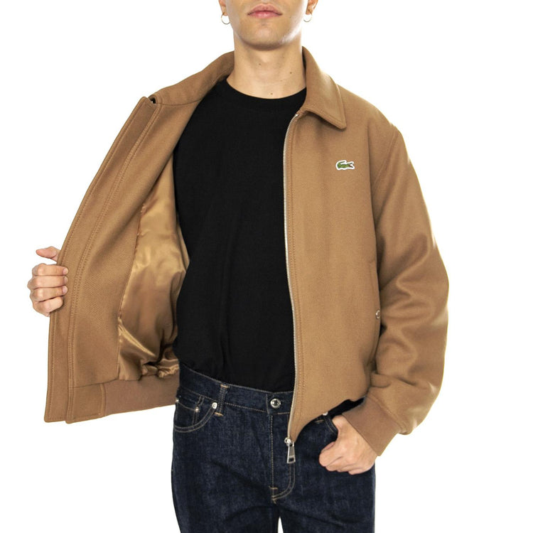 Blusone BH2888-SIX Brown - Giacca Smanicata Uomo Marrone BH2888-SIX  LACOSTE 