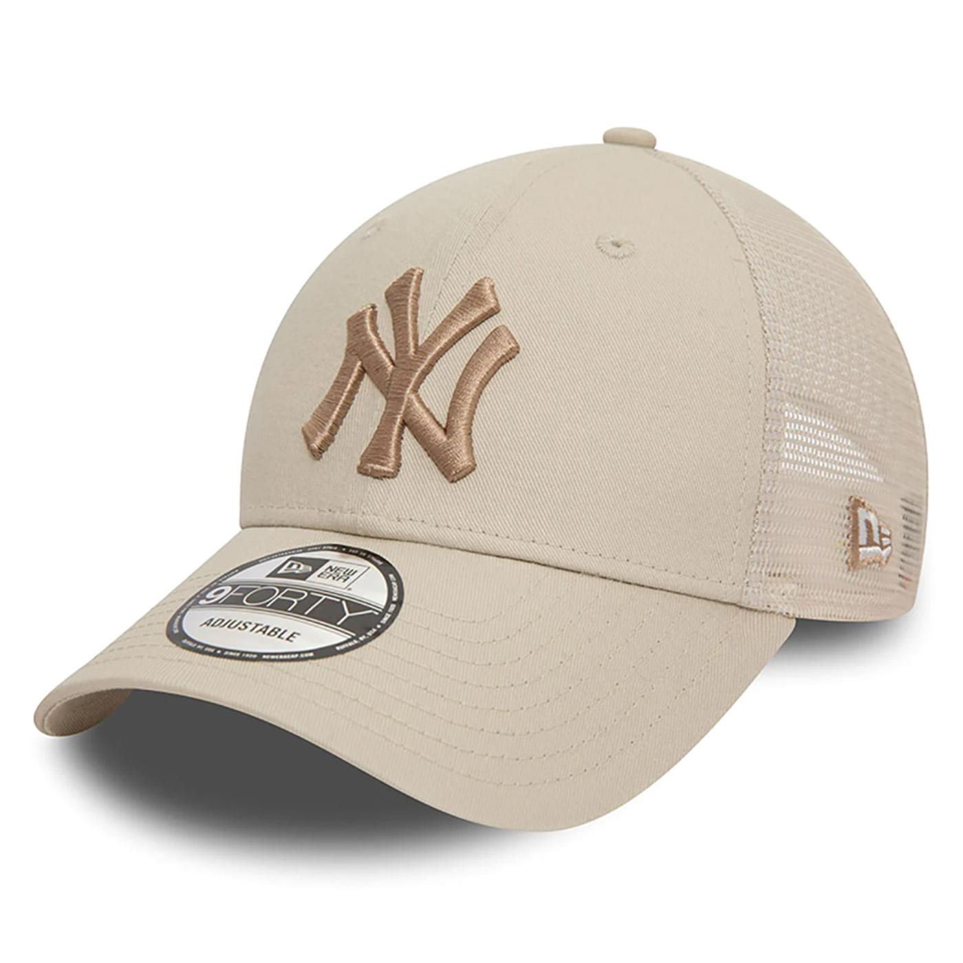 Home Field 9Forty Trucker New York Yankees Stone Brown - Cappellino con Visiera Beige 60503621  NEW ERA 