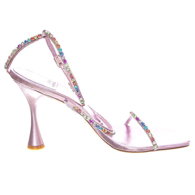 W' Demonica Liliac Metallic Paste Multi Sandals - Sandali Donna Viola JC-R269L-09B  JEFFREY CAMPBELL 
