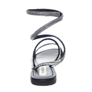 Sociable Black / Silver - Sandali Donna Argento SMSSOCIABLE-BLKSIL  STEVE MADDEN 