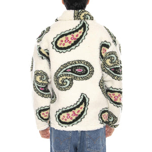 Paisley Sherpa Jakcet Unbleahed Multi - Giacca Uomo Paisley Multicolore 121800550 UBL OBEY 