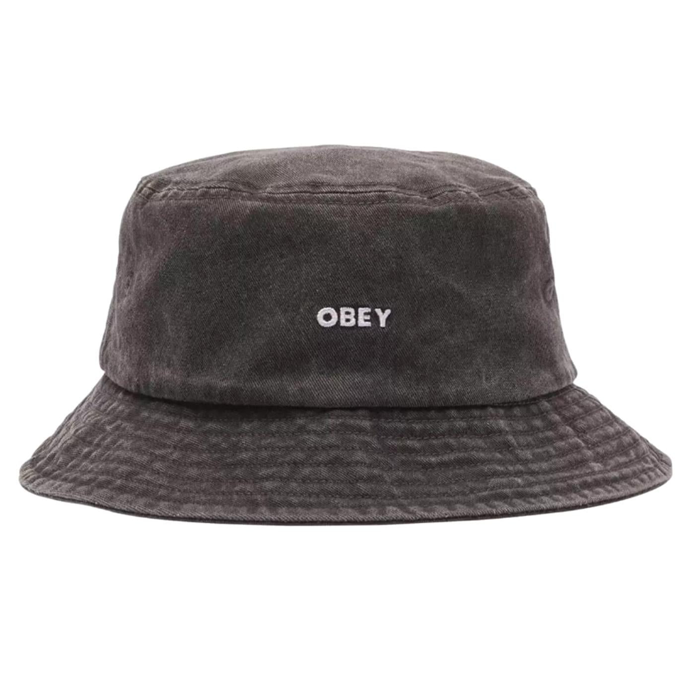 Bold Pigment Bucket Hat Black - Cappello da Pescatore Nero 100520089-BLK  OBEY 