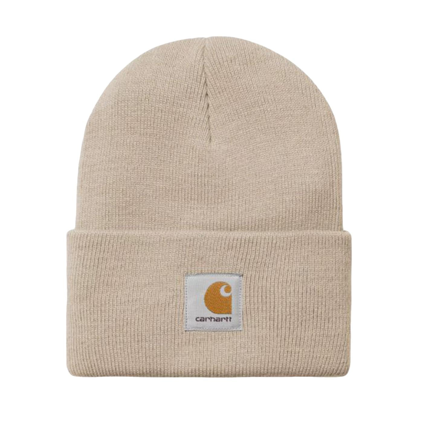 Acrylic Watch Hat Fleur De Sel - Berretto in maglia beige I020222.2LPXX  CARHARTT WIP 