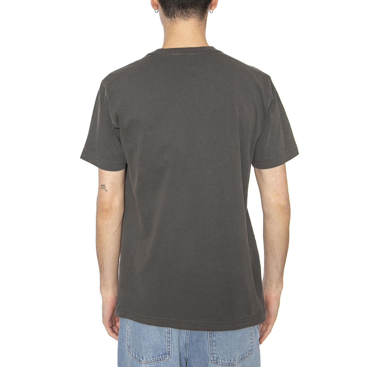 Lowercase Pigment Tee SS Digital Black - Maglietta Girocollo Uomo Nera 131080353-DIB  OBEY 