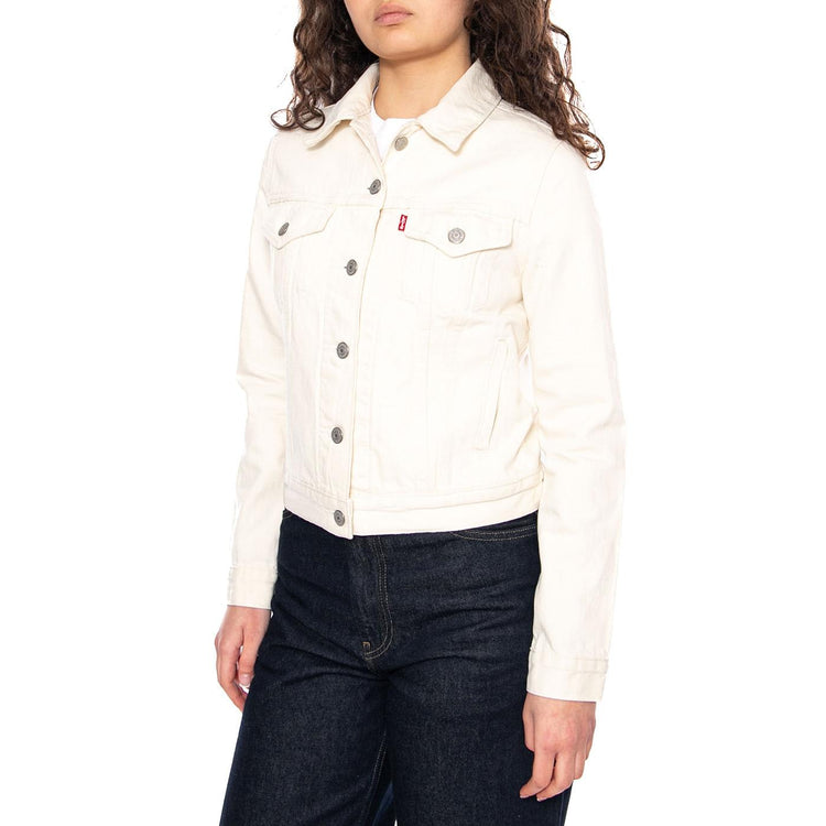 TRUCKER JACKET WHITE - Giacca Donna Bianca 29945  LEVIS 