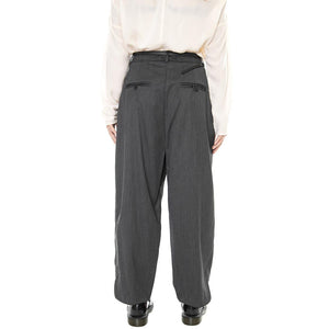 Pant and Belt 021SD25032 - Pantaloni e Cintura Donna Grigio Antracite Melange 021SD25032 -S2013 . ALESSIA SANTI 