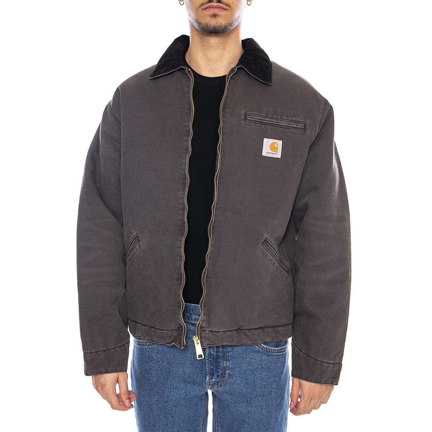 OG Detroit Jacket Tobacco / Black stone canvas - Giacca Marrone I035614.1YL4O . CARHARTT WIP 