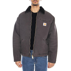 OG Detroit Jacket Tobacco / Black stone canvas - Giacca Marrone I035614.1YL4O . CARHARTT WIP 