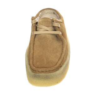 Wallabe Tan Warmlined - Scarpe Stringate Profilo Basso Donna Beige 168636-00001  CLARKS 