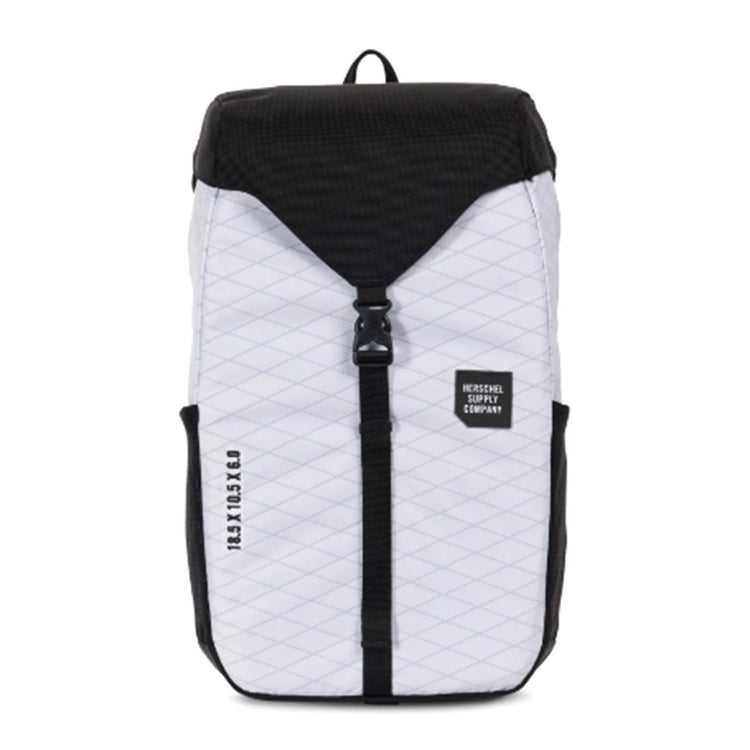 Barlow Medium White Black - Zaino Bianco / Nero 10270-01821  HERSCHEL 