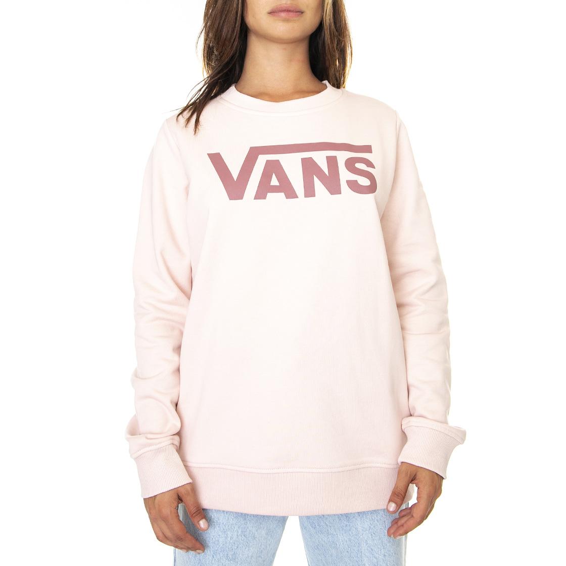 Wm Classic V - Felpa Girocollo Donna Rosa / Peach Whip VN0A4S97YRR1  VANS 