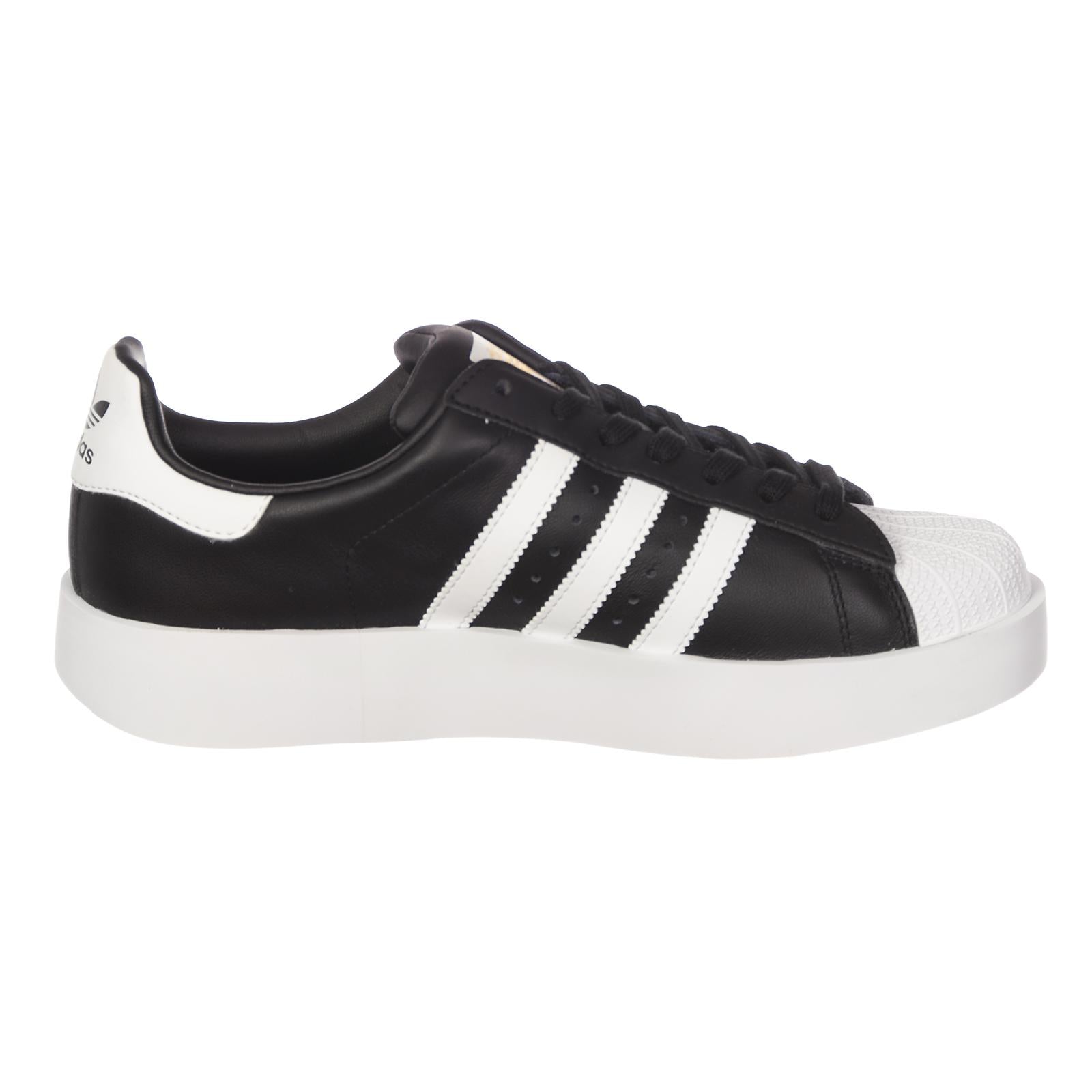 SUPERSTAR BOLD W CORE BLACK/FTWWHT/GOLDMT BA7667  ADIDAS 