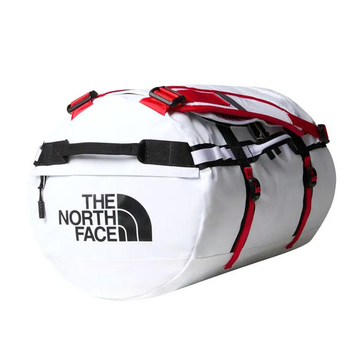 Base Camp Duffell - S - White / Black / Elevation Red - Borsone da Viaggio Bianco NF0A52ST FIT1 THE NORTH FACE 