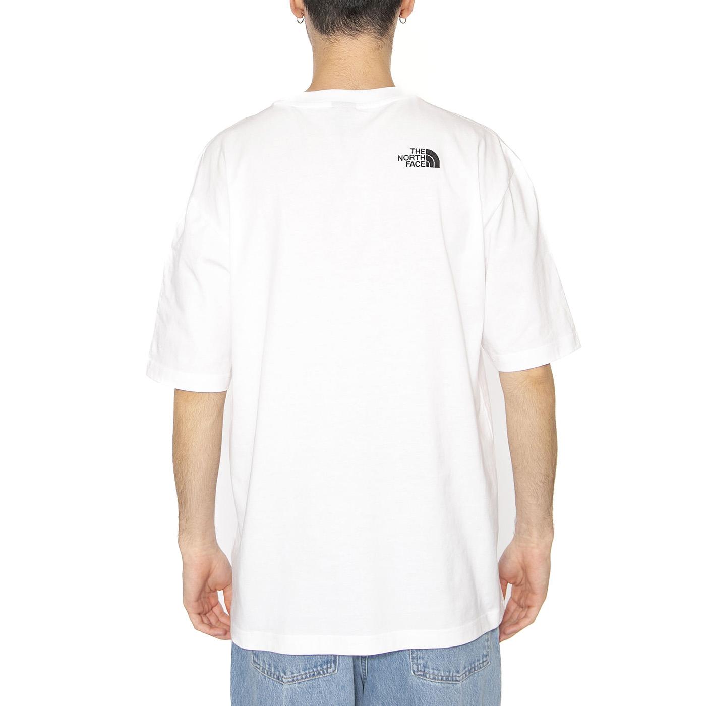 Men's S/S Essential Oversize Tee - Maglietta Girocollo Uomo Bianca NF0A87NRFN41  THE NORTH FACE 