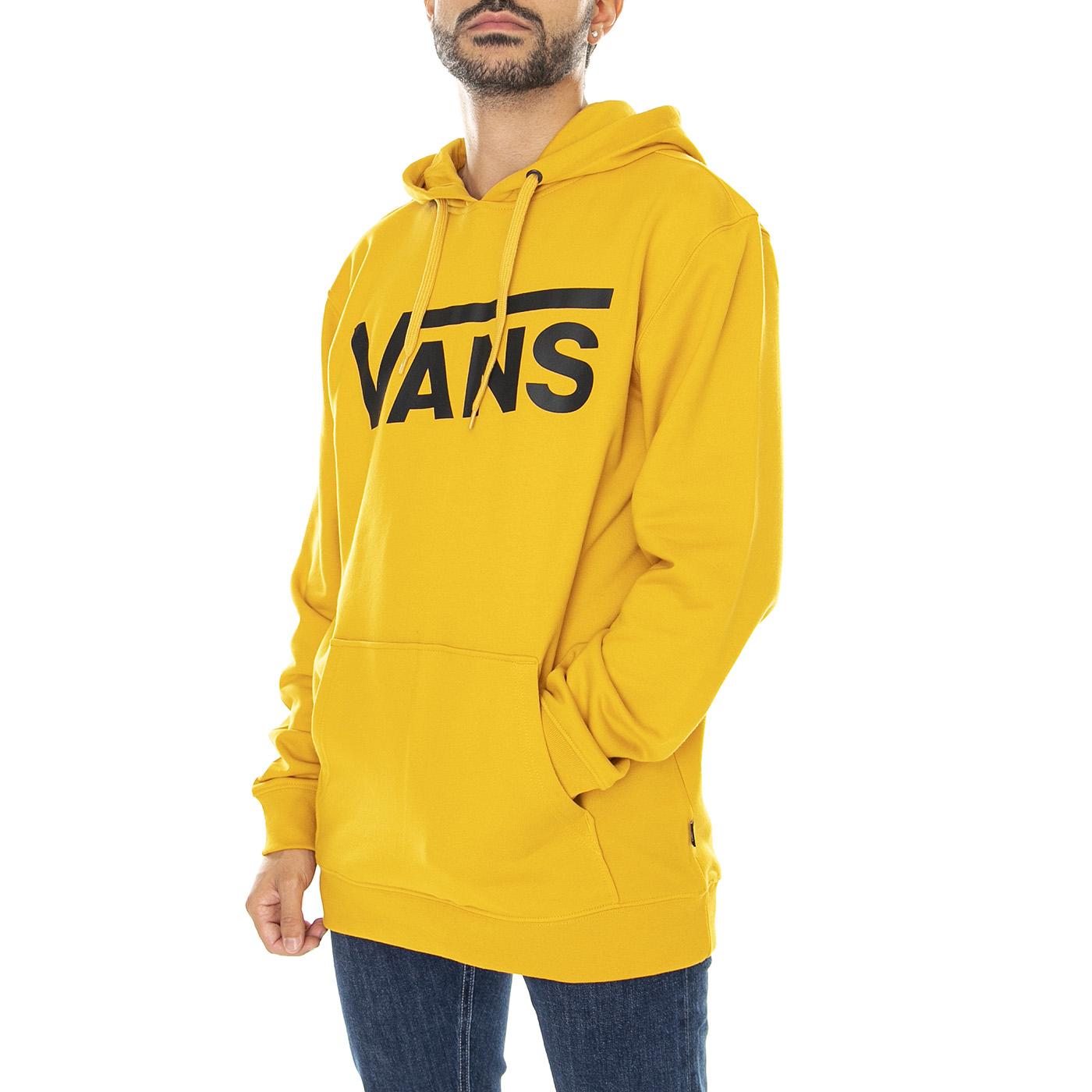 Mn Vans Classic PO Hoodie II Golden Yellow - Felpa con Cappuccio Uomo Gialla VN0A456BF3X1  VANS 