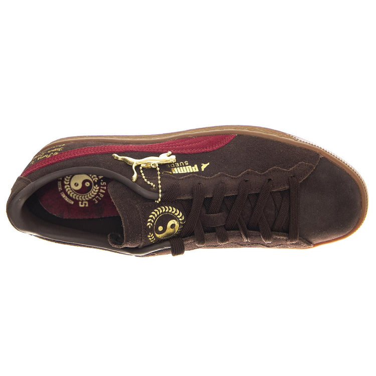 Suede B STAPLE brown - Scarpe Stringate Profilo Basso Uomo Marroni 393543-01  PUMA 