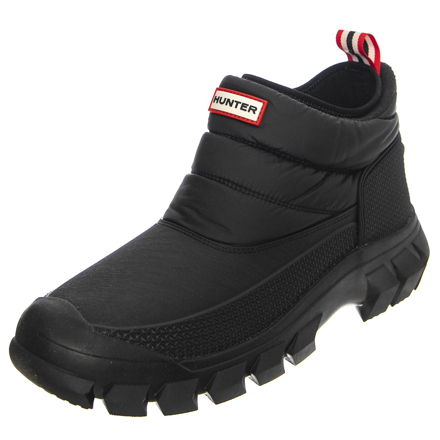M' Intrepid Ankle Snow Boot Black - Stivaletti Uomo Neri HUMMFS9145WWU-BLK  HUNTER 