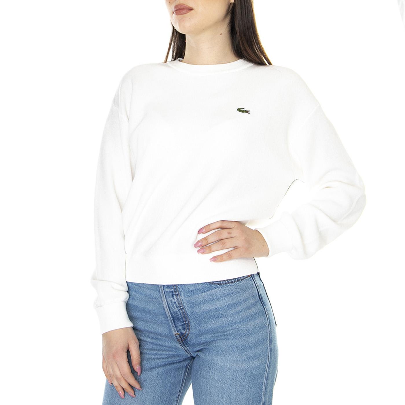 W' Pullover 70V - Maglione Donna Bianco AF5628-70V  LACOSTE 