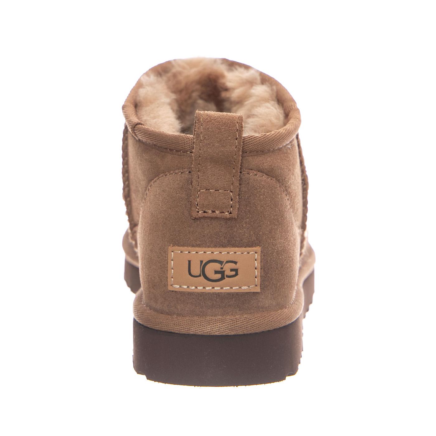W Classic Ultra Mini - Rocky Oak - Stivaletti Donna Marroni 1116109 RYK UGG 