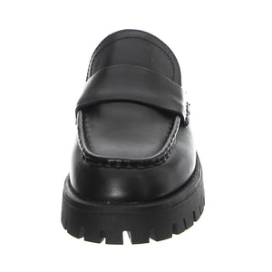 Theory Black Leather - Sandali Donna Neri WSSTHEORY-BLA  WINDSOR SMITH 