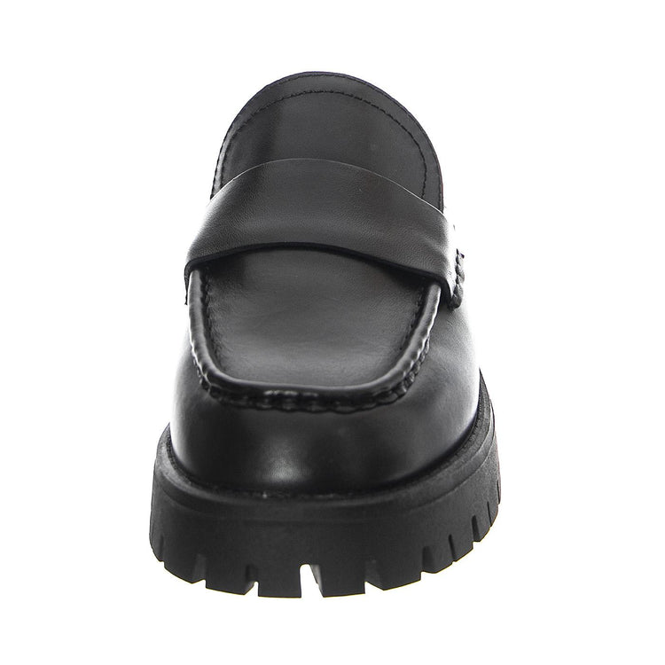 Theory Black Leather - Sandali Donna Neri WSSTHEORY-BLA  WINDSOR SMITH 