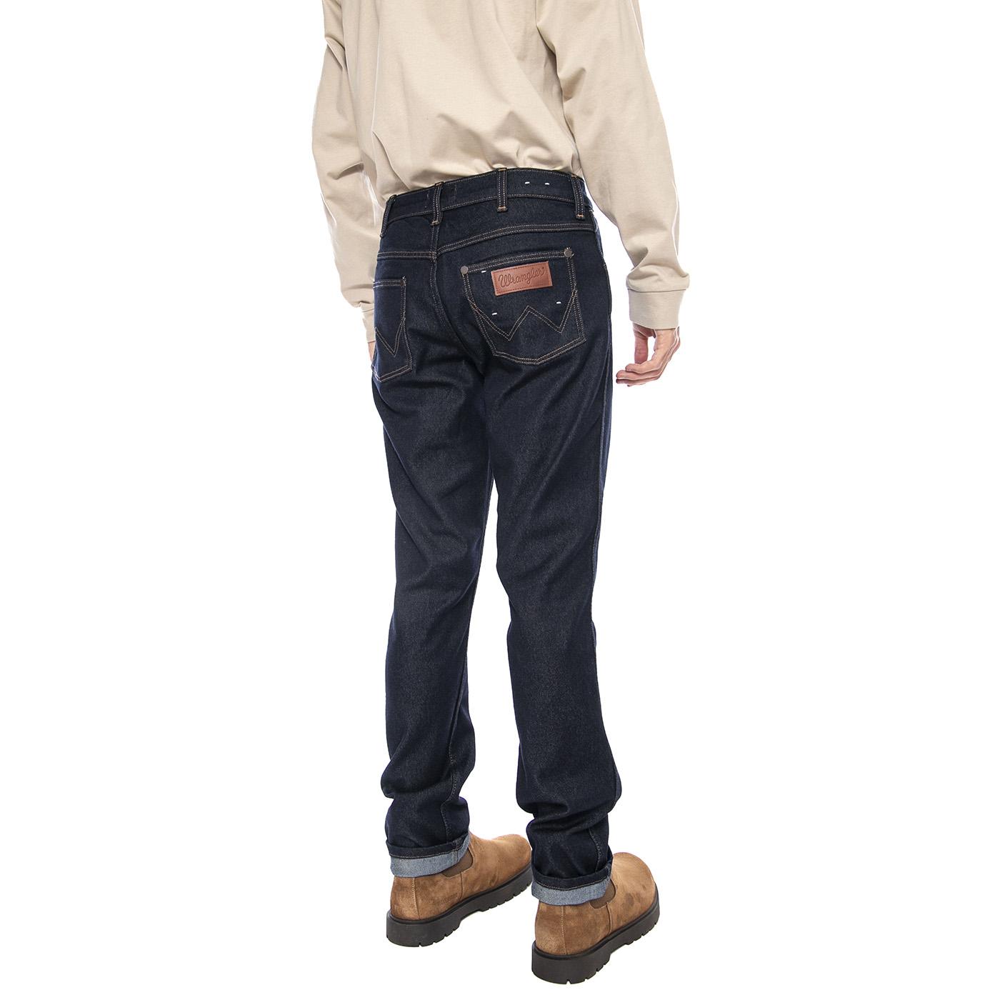 Greensboro Moonlight Rinse Blue - Pantaloni Denim Jeans Uomo Blu 112362557 . WRANGLER 