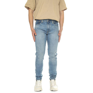 512 Slim Taper Worn To Ride Adv Med Indigo Worn In - Pantaloni Denim Jeans Uomo Blu 28833-0733  LEVIS 