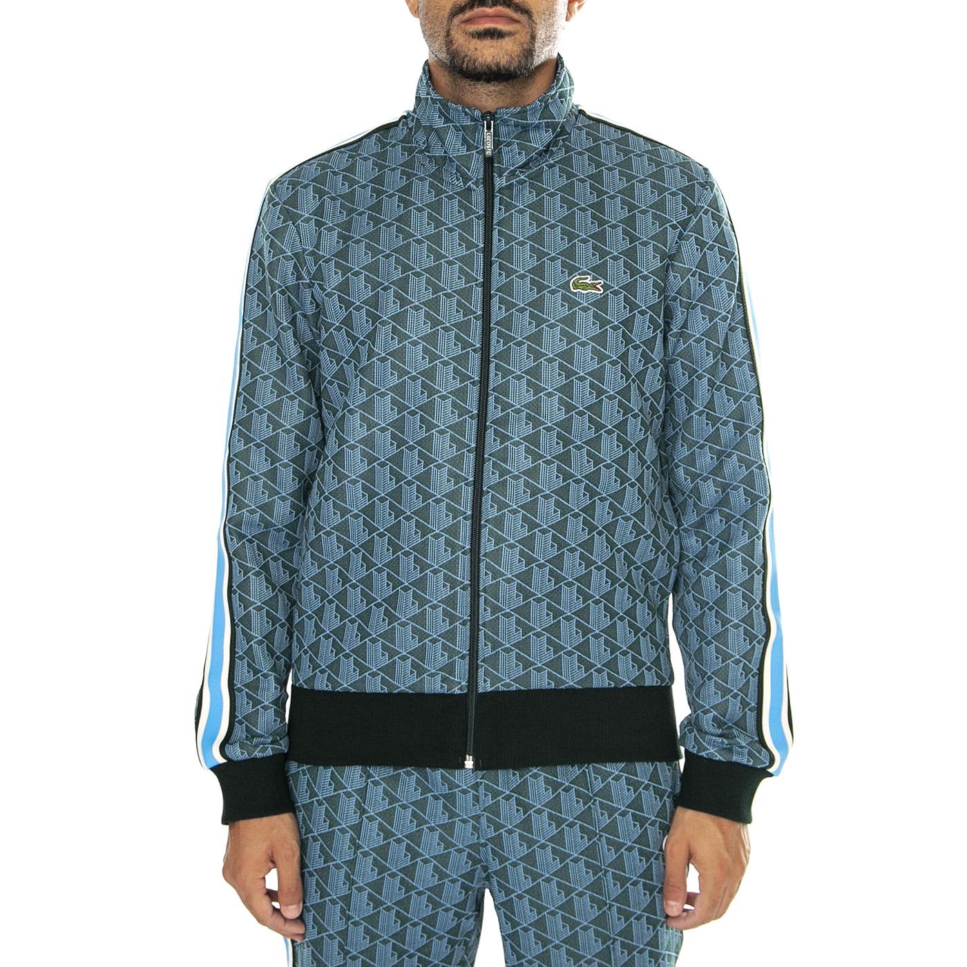 Sweatshirt SH1368-IB4 Multicolor - Felpa con Zip Uomo Multicolore SH1368-IB4  LACOSTE 