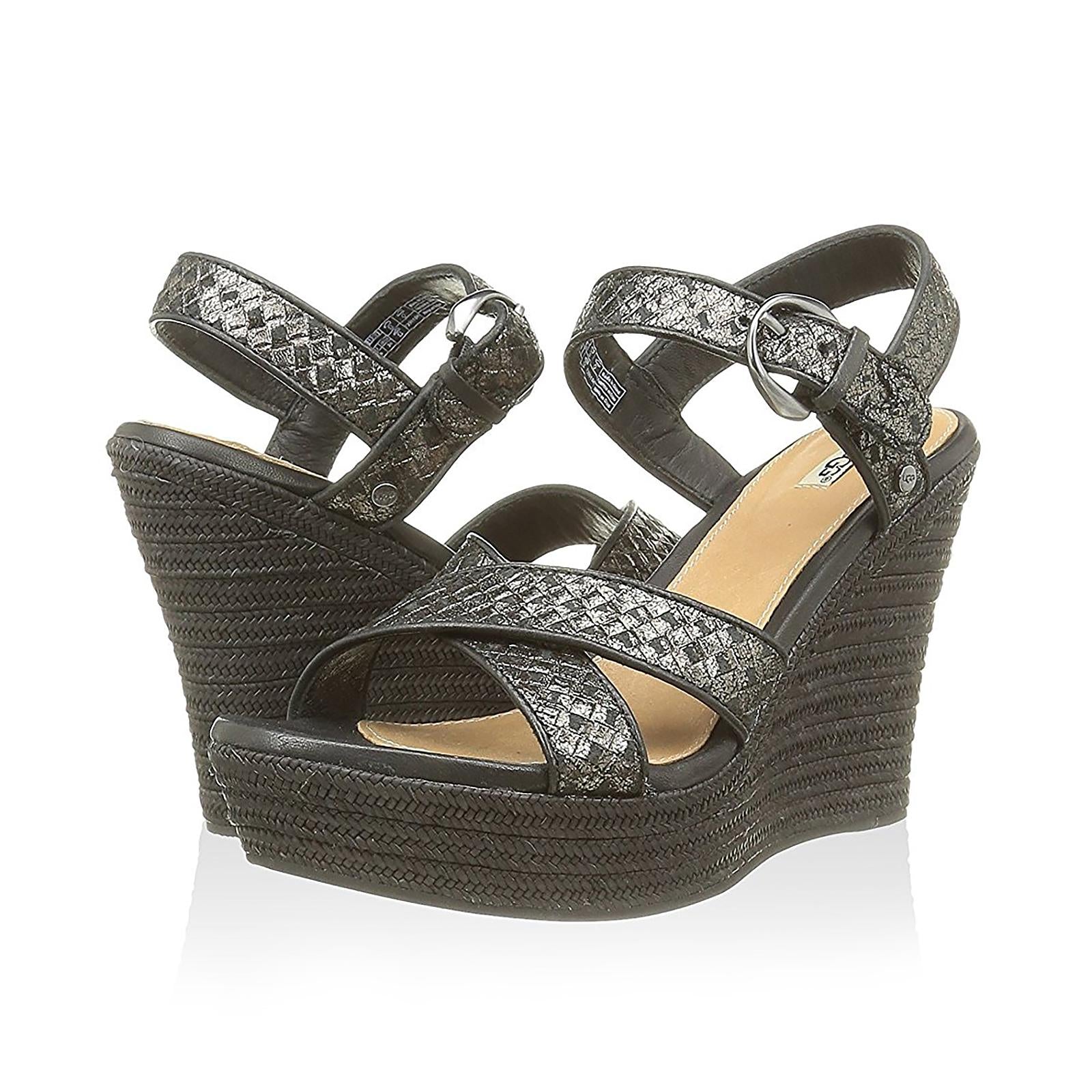 Womens Jazmine Black Sandals UGSJAZBK1013123W  UGG 