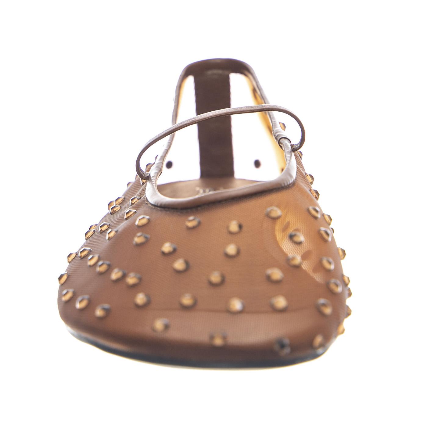 SWANLAKE-J Tan Combo - Scarpe Donna Marroni JCSJC-1305-3-4-TAN . JEFFREY CAMPBELL 