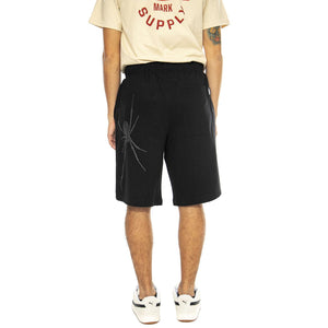 Short Snatch Black - Bermuda Uomo Neri SHORT SNATCH - BLACK  WASTED PARIS 