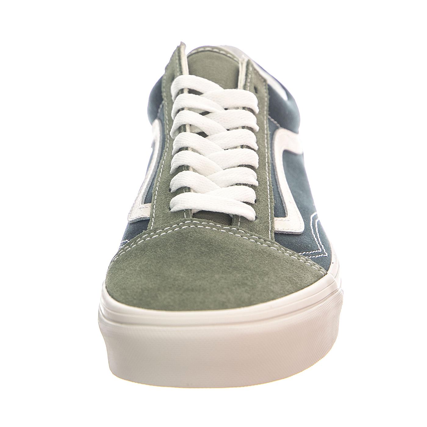 Old Skool Trit Green - Scarpe Profilo Basso Uomo Multicolore VN000CR5CX11  VANS 