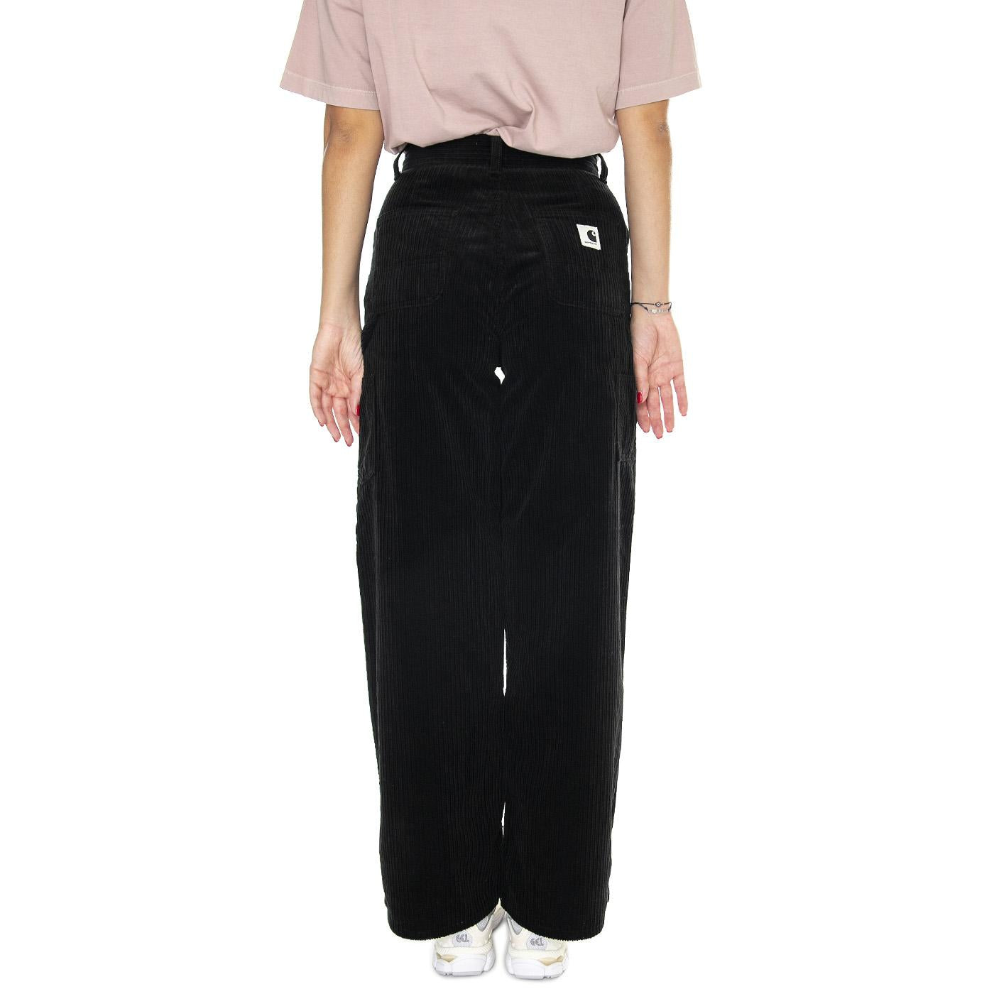 W' Jens Pant Black /rinsed - Pantaloni Donna Neri I032258.8902  CARHARTT WIP 