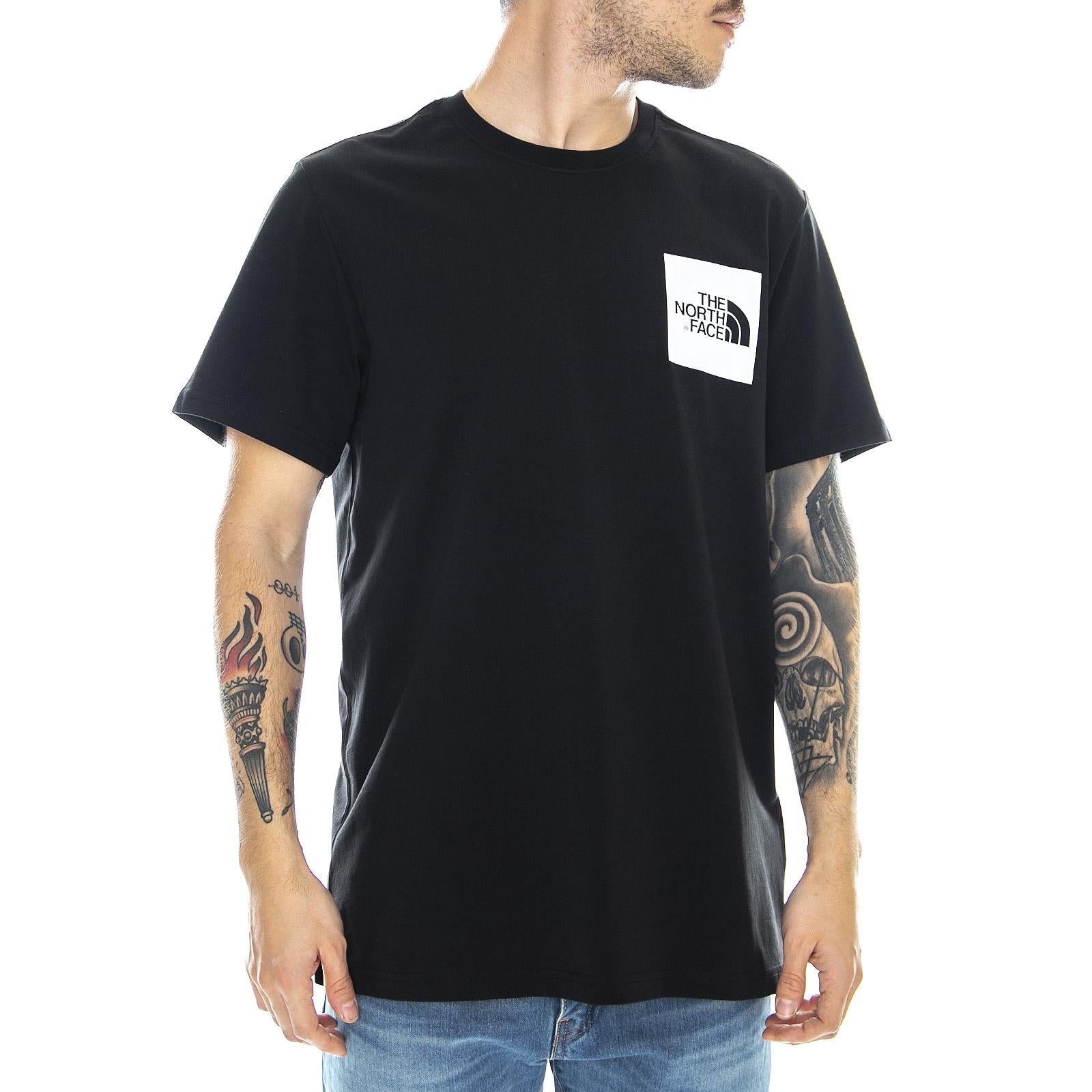 Mn Fine Tnf Black T-Shirt NF00CEQ5JK3  THE NORTH FACE 