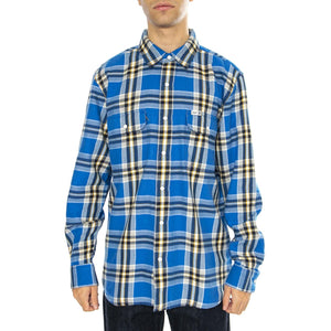 Rinse Blue Shirt - Camicia Uomo Blu 112357736-BLUE  WRANGLER 