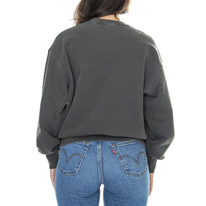 W' Nelson Sweat Charcoal /garment dyed - Felpa Girocollo Donna Grigia I029537.98GD  CARHARTT WIP 
