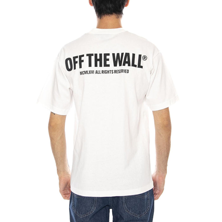 Original Standards Statement SS Tee White - Maglietta Girocollo Uomo Bianca VN000PF7 YB21 VANS 