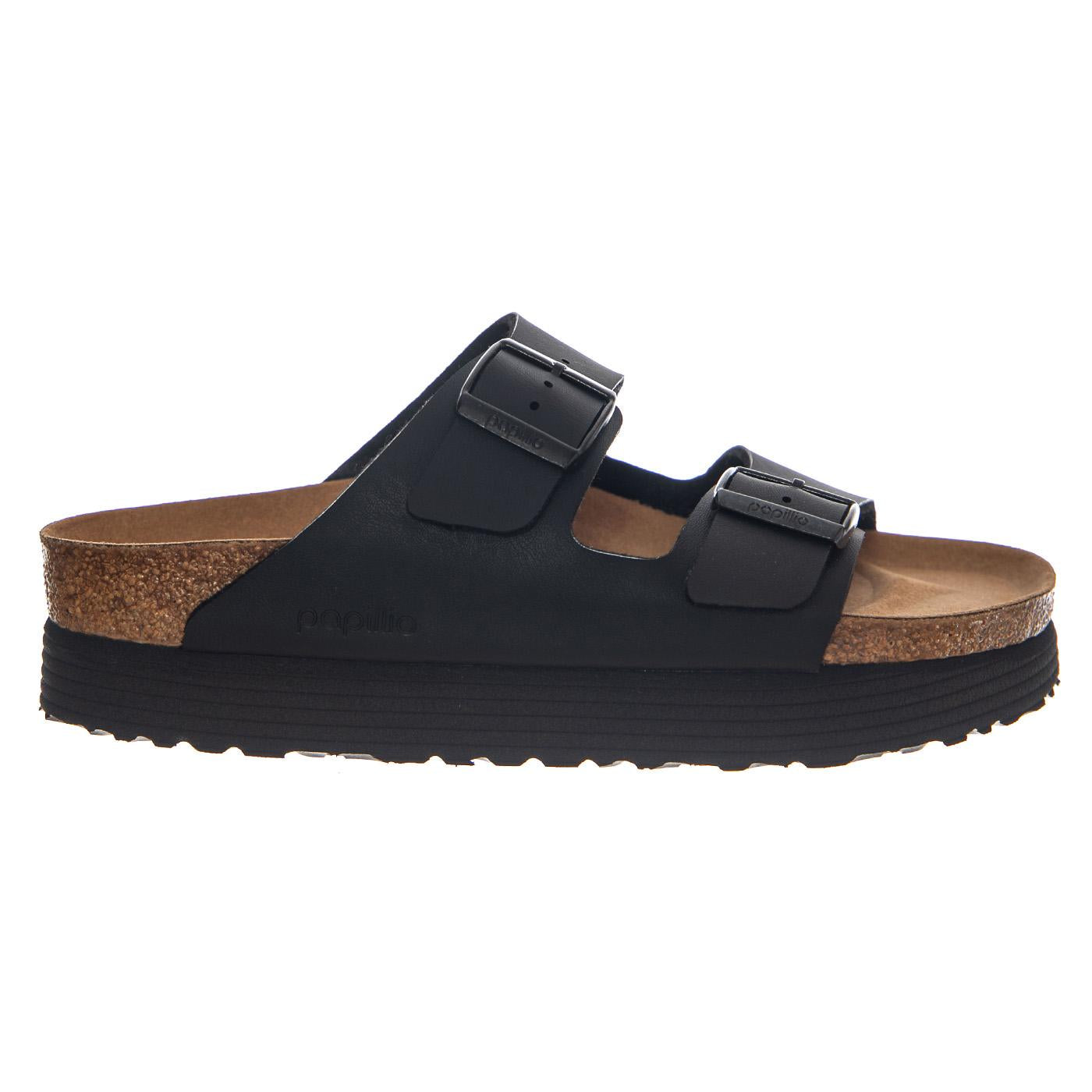 ARIZONA GROOVED BLACK - Sandali Donna Neri 1018520 BLK BIRKENSTOCK 